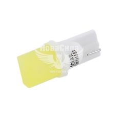 Лампочка без цоколя LED T10_W5W COB біла 1-діод 12V W2.1x9.5d (Solar) (к-т. 2шт.)