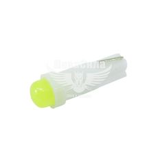 Лампочка без цоколя семечка LED T5 W1.2W COB біла 1-діод 12V-1,2Вт B8.5d (Zollex) W20118 (упак.-10шт.)