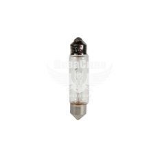 Лампочка 2-х цокольная C5W біла 12V-5Вт SV8.5-8 44мм. (PRO Fusion) (упак.-10шт.)