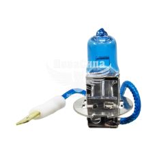 Лампочка галогенна H3 PK22s 12V-55Вт (Brevia) 4200K (Power Blue)