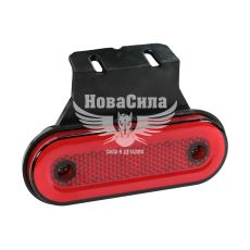 Ліхтар габаритний універсальний (КНР) LED 12-24V червоний