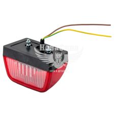 Ліхтар підсвітки номерного знаку (Isiksan) червоний пластмасовий корпуc