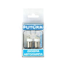 Лампочка з цоколем LED T4W SMD біла 6-діодів 24V-0,7Вт BA9s (Futura) (к-т.-2шт.)