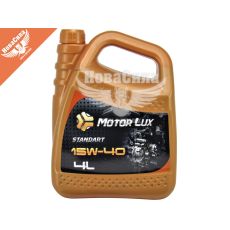 Моторна олива бензин, дизель 15W-40 (Motor Lux) Standart 4л.