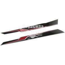 Наклейка бокова з написом Spirit performance чорна 43х5