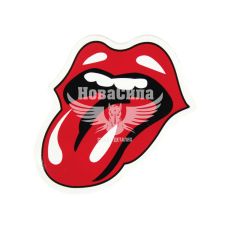 Наклейка губи з язиком 7х5,5