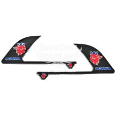 Наклейка Scania под ручки дверные (Україна) силикон