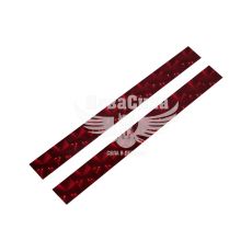 Наклейка відблиск (однорядна) (червона) 22х3,8