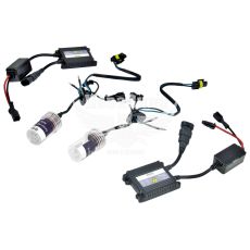 Набір автомобільних ксенонових ламп H11 (Brevia) 6000K (Super Slim Canbus)