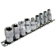 Набір торцевих головок TORX (Yato) 9 предметів 1/4 3/8