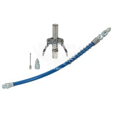 Наконечник на шпріц змащувальний з шлангом 30см. (КНР) швидкозємний двійний + голка