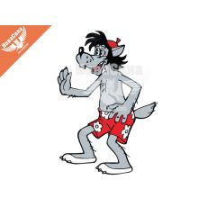 Наклейка Ну Погоди Вовк 12,5х9