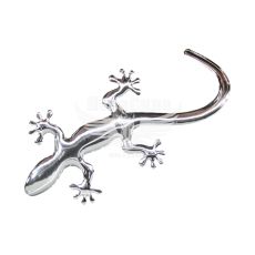 Наклейка ящірка (силікон) зеркальна 8х4