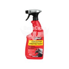 Поліроль молочко для пластику (Carso) Blak Atom 700мл.