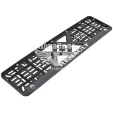 Рамка номерного знака (Bi-Plast) объемные буквы (Renault)