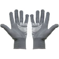 Рукавиці робочі (ДК) нейлонові з ПВХ крапкою