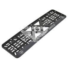 Рамка номерного знака (Bi-Plast) объемные буквы (Mercedes Benz)