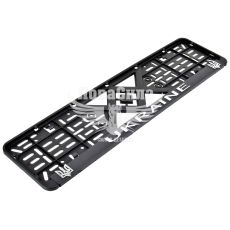 Рамка номерного знаку (Bi-Plast) обємні букви (Ukraine)