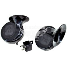 Сигнал улитка (Elegant) 12V черный