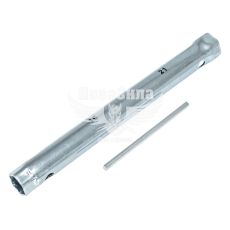 Свечной ключ трубчатый 16/21мм. (Zollex)