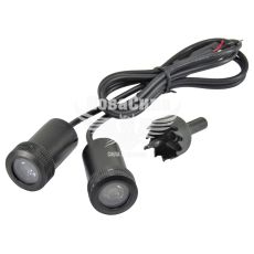 Світлодіодне підсвічування на дверях автомобіля з логотипом Mercedes (КНР) комплект 2шт.