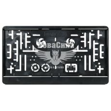 Рамка номерного знака (Vortex) (американка черная)