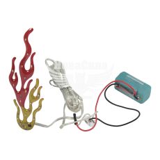 Светодиодная подсветка (King) (пламя) KL-4090 (yellow red)