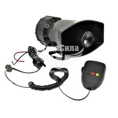 Сигнал сирена тона 3 40W с микрофоном (Vitol)
