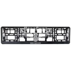 Рамка номерного знака (Vortex) (черная)