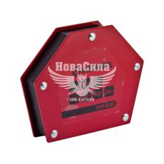 Тримач магнітний для зварювання 34кг (трапеція) (Intertool) (145x110x25мм.)