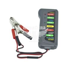 Тестер акумуляторних батарей (ДК) 12-24V
