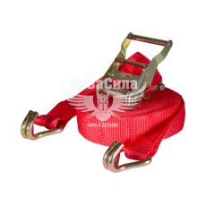 Трос-ремінь стяжний 3т.12м. (Lavita) (трос+мех.)