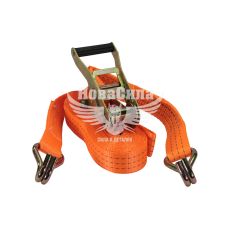 Трос-ремінь стяжний 3т.8м. (Molder Tools) (трос+мех.)