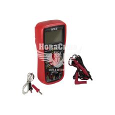 Тестер для измерения электрических параметров (Yato) (мультиметр) с LCD-дисплеем