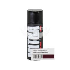Фарба-спрей (МІТКА) Темно-вишнева 400мл (RAL 3005)