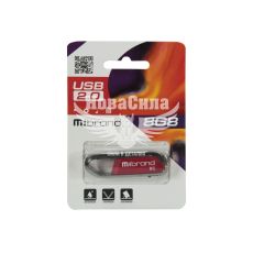 Флешка (USB) 8GB (Mibrand) Aligator Dark Red