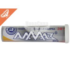 Холодна зварка пластилін (Алмаз) 58гр. для алюмін.