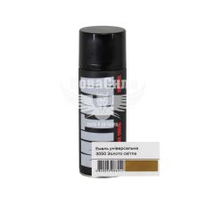 Фарба-спрей (МІТКА) Золото світле 400мл (RAL 3050)