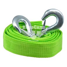 Трос буксира 3т. 4м. крюк (CarLife) (полиэтилен)