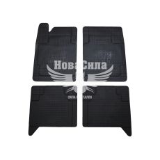 Універсальні автокилимки в салон (Polytep) Element 4шт. (резинові)
