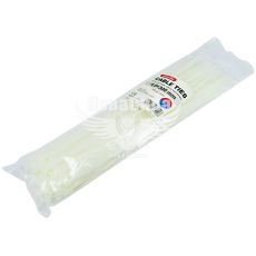 Хомут пластиковий білий 4,8х300 (CarLife) (уп. 100шт.)