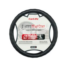 Чохол руля L чорний 39-41см. (CarLife) SW143L