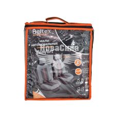 Чохли на сидіння (майки) (Beltex) Унів. перед. сірі Comfort (к-т.-2шт.)