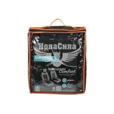 Чохли на сидіння (майки) (Beltex) Унів. перед.+зад. чорні Comfort (к-т.-4шт.)