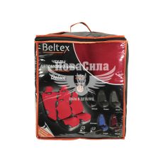Чохли на сидіння (майки) (Beltex) Унів. перед.+зад. червоні Delux (к-т.-4шт.)