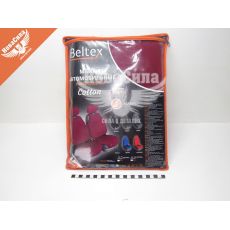 Чохли на сидіння (майки) (Beltex) Унів. перед. гранат Cotton (к-т.-2шт.)