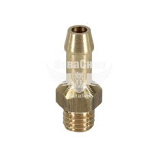 Быстро раздельное соединения (переходник) с внеш. резьб. М8х1.25 на шланг 6мм. (Украина)