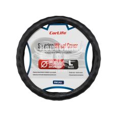 Чохол руля L чорний 39-41см. (CarLife) SW142L