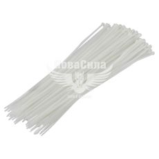 Хомут пластиковий білий 4,8х400 (CarLife) (уп. 100шт.)