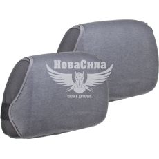 Чохли на підголовники (Beltex) Унів. сірі Polo (к-т.-2шт.)